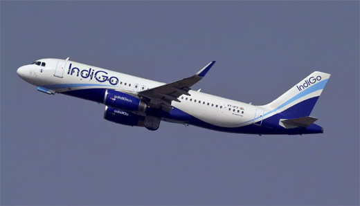 Indigo flight diverted
